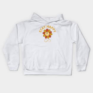 Stay happy Kids Hoodie